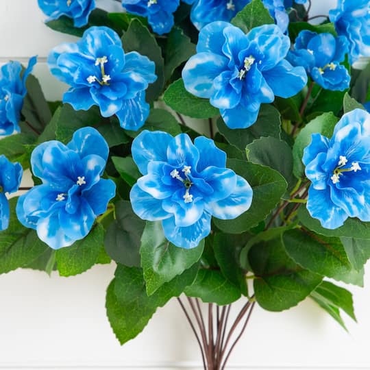 19" UV Resistant Artificial Azalea Bushes